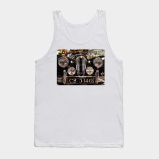 Stare at the black classic car headlights Tank Top